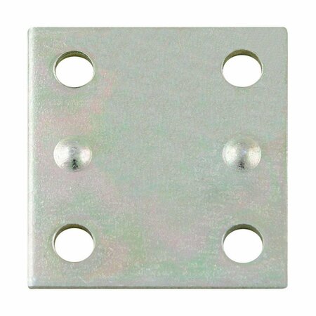HOMECARE PRODUCTS 1.5 x 1.37 in. Mending Steel Brace, Zinc Plated HO1676924